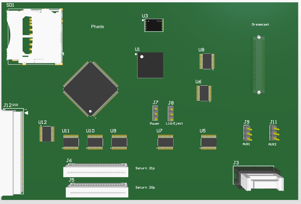 Phøde Universal Optical Drive emulator. Batch 1